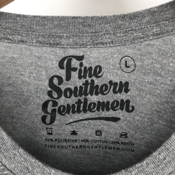 Fine Southern Gentlemen : Austin TX Graphic Tee L - Picture 4 of 6